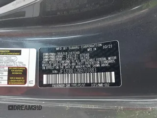 2022 Subaru BRZ Limited с VIN JF1ZDBE12N9701883, выставлен на аукционе IAAI как лот 42474150 с пробегом 16 321 миль миль и . История ставок и продаж доступна на DreamBid. Изображение 9.