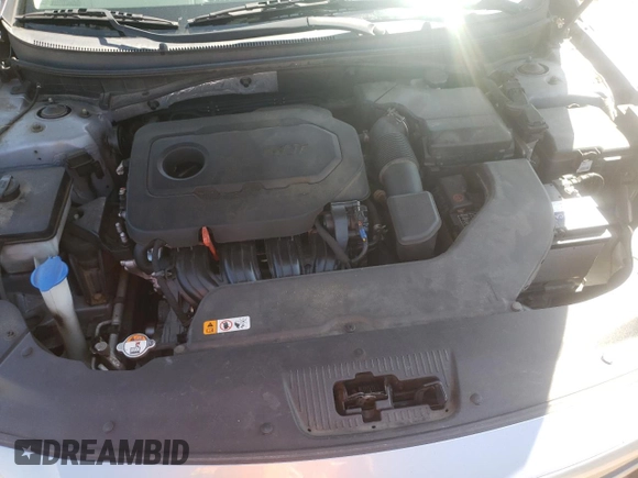 2017 Hyundai Sonata 2.4L with VIN 5NPE24AFXHH485093, listed as a Copart auction lot 50916775 with 182,458 mi miles and Salvage Title. Bid and sale history available at carsss.com. Image 11.
