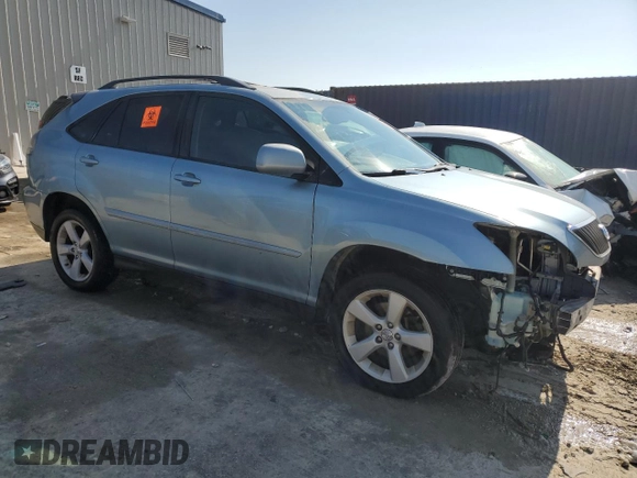 2006 Lexus RX with VIN 2T2HA31U96C106332, listed as a Copart auction lot 62297844 with 222,856 mi miles and Non Repairable. Bid and sale history available at carsss.com. Image 4.