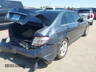 2008 Mercedes-Benz C 300 Sport with VIN WDDGF81X68F095508, listed as a IAAI auction lot 42520553 with 133,698 mi miles and . Bid and sale history available at DreamBid. Image 4.
