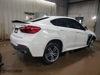 2015 BMW X6 xDrive35i with VIN 5UXKU2C56F0N77154, listed as a Copart auction lot 47647875 with 86,920 mi miles and Salvage Title. Bid and sale history available at carsss.com. Image 3.
