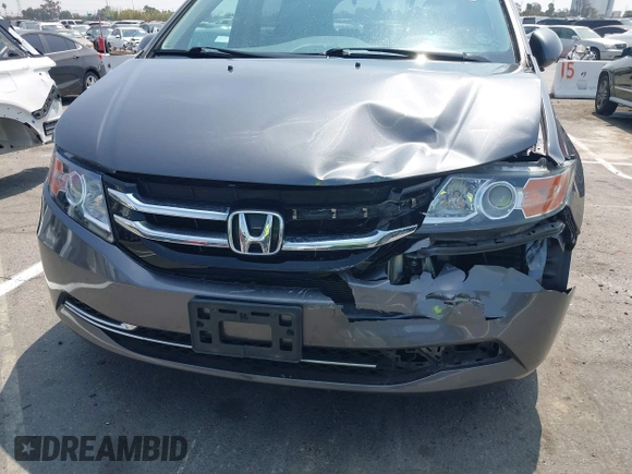 2014 Honda Odyssey EX-L with VIN 5FNRL5H64EB026520, listed as a IAAI auction lot 42562290 with 118,890 mi miles and . Bid and sale history available at DreamBid. Image 17.