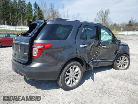 2015 Ford Explorer XLT with VIN 1FM5K8D8XFGB94319, listed as a Copart auction lot 54321245 with Not Provided miles and Non Repairable. Bid and sale history available at carsss.com. Image 3.