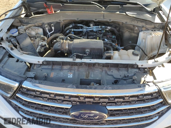 2023 Ford Explorer XLT with VIN 1FMSK7DH4PGC23778, listed as a Copart auction lot 44665345 with 79,783 mi miles and Salvage title. Bid and sale history available at DreamBid. Image 12.