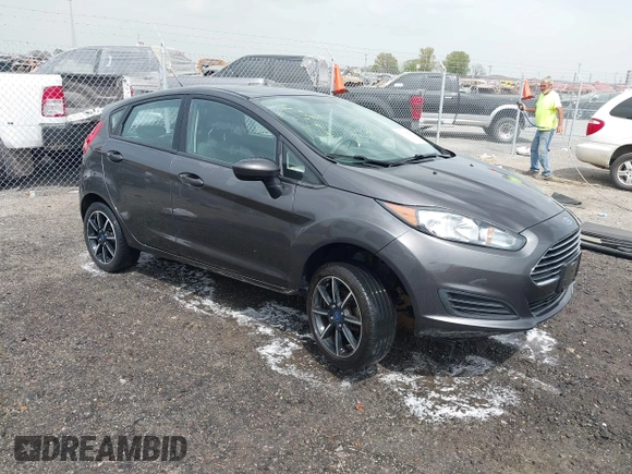 2017 Ford Fiesta SE with VIN 3FADP4EJ7HM163989, listed as a IAAI auction lot 41912798 with 81,827 mi miles. Bid and sale history available at carsss.com. Image 1.
