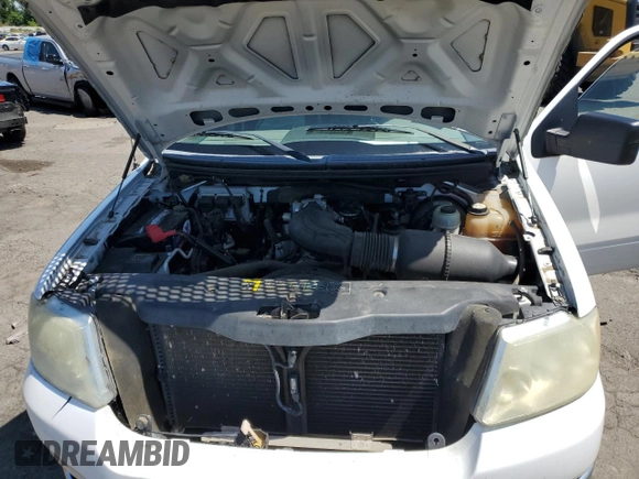 2004 Ford F-150 XLT with VIN 1FTRW14W44KB80961, listed as a Copart auction lot 58546585 with 843,055 mi miles and Salvage title. Bid and sale history available at DreamBid. Image 11.