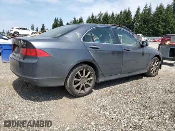 2007 Acura TSX Navi with VIN JH4CL96927C018473, listed as a Copart auction lot 60079735 with 364,753 mi miles and Salvage title. Bid and sale history available at DreamBid. Image 3.