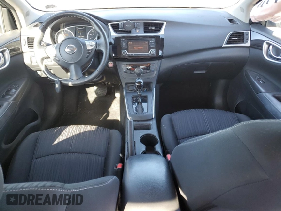 2018 Nissan Sentra S with VIN 3N1AB7AP4JY348669, listed as a Copart auction lot 55848195 with 50,700 mi miles and Salvage Title. Bid and sale history available at DreamBid. Image 8.