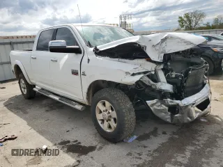 2011 Ram 2500 Laramie with VIN 3D7UT2CL7BG545465, listed as a Copart auction lot 54131145 with 269,235 mi miles and Salvage title. Bid and sale history available at DreamBid. Image 4.