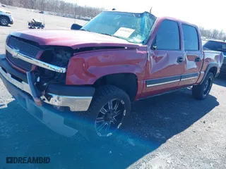 2004 Chevrolet Silverado 1500 Crew Cab Z71 with VIN 2GCEK13T141321132, listed as a IAAI auction lot 41618562 with 180,373 mi miles. Bid and sale history available at carsss.com. Image 2.