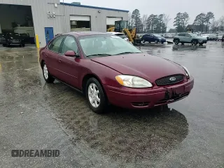 2005 Ford Taurus SEL with VIN 1FAFP56UX5A307437, listed as a Copart auction lot 88529935 with 199,508 mi miles and Salvage Title. Bid and sale history available at DreamBid. Image 10.
