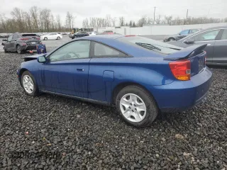 2001 Toyota Celica GT with VIN JTDDR32T510101469, listed as a Copart auction lot 47851345 with 153,561 mi miles and Salvage Title. Bid and sale history available at carsss.com. Image 2.
