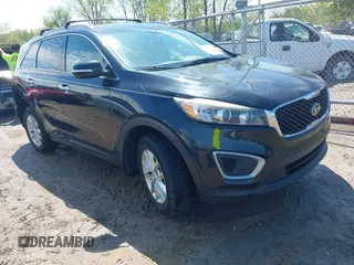 2017 Kia Sorento LX with VIN 5XYPG4A31HG264635, listed as a IAAI auction lot 42181056 with 163,493 mi miles. Bid and sale history available at carsss.com. Image 1.