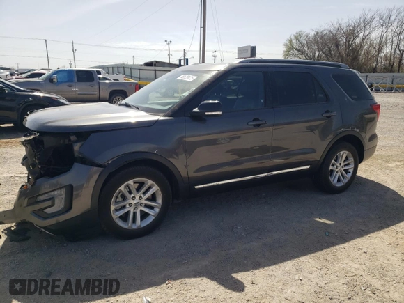 2017 Ford Explorer XLT with VIN 1FM5K7D83HGE38311, listed as a Copart auction lot 49620475 with Not Provided miles and Salvage Title. Bid and sale history available at carsss.com. Image 1.