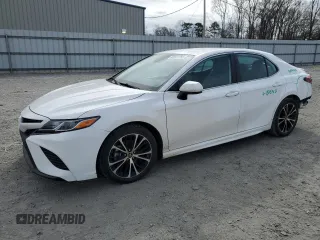 2019 Toyota Camry LE with VIN 4T1B11HK8KU724706, listed as a Copart auction lot 43441795 with 55,822 mi miles and Salvage Title. Bid and sale history available at carsss.com. Image 1.
