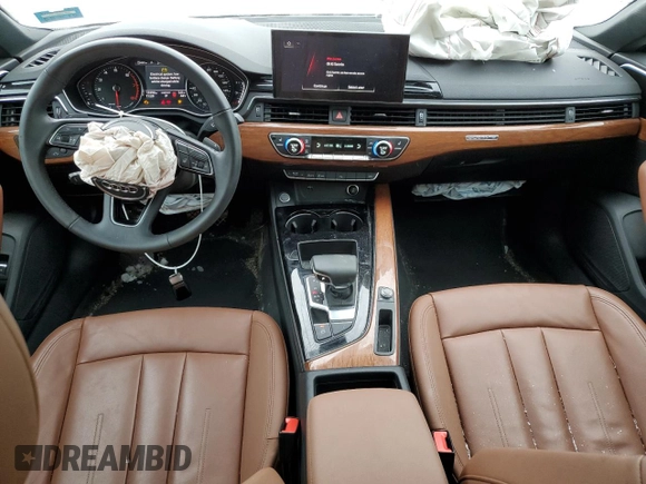 2022 Audi A5 Sportback Premium with VIN WAUABCF5XNA006275, listed as a Copart auction lot 37063213 with 11,690 mi miles. Bid and sale history available at carsss.com. Image 8.