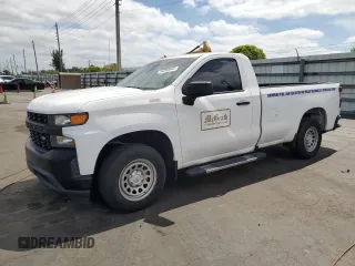 2020 Chevrolet Silverado 1500 Work Truck with VIN 3GCNWAEH6LG248388, listed as a Copart auction lot 54203645 with 85,296 mi miles and Clean Title. Bid and sale history available at carsss.com. Image 1.