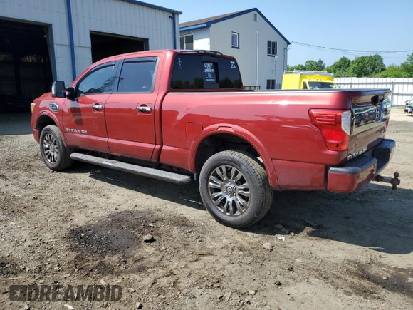 2016 Nissan Titan XD Platinum Reserve with VIN 1N6BA1F42GN501231, listed as a Copart auction lot 55454804 with 93,407 mi miles and Salvage Title. Bid and sale history available at carsss.com. Image 2.