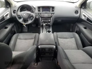 2017 Nissan Pathfinder SL with VIN 5N1DR2MM4HC654523, listed as a Copart auction lot 57589525 with 116,626 mi miles and Salvage title. Bid and sale history available at DreamBid. Image 8.
