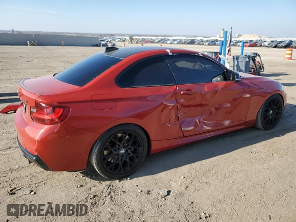 2017 BMW 2 Series M240i xDrive with VIN WBA2G3C31H7A25276, listed as a Copart auction lot 83619164 with 70,234 mi miles and Clean Title. Bid and sale history available at carsss.com. Image 3.