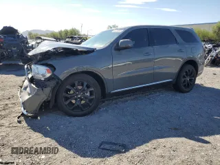 2020 Dodge Durango SXT with VIN 1C4RDHAG7LC376767, listed as a Copart auction lot 64243685 with 47,836 mi miles and Salvage title. Bid and sale history available at DreamBid. Image 1.