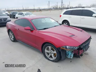 2020 Ford Mustang EcoBoost with VIN 1FA6P8TH1L5124541, listed as a IAAI auction lot 41631181 with 35,726 mi miles. Bid and sale history available at carsss.com. Image 1.