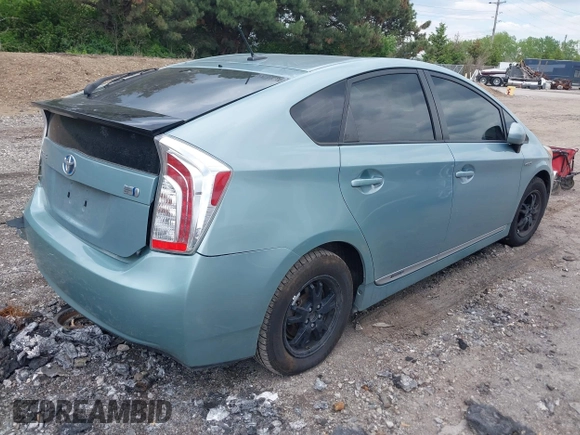 2012 Toyota Prius One z VIN JTDKN3DU4C1587830, wystawiony jako IAAI lot #42204822 z przebiegiem 98 401 mil mil oraz . Historia ofert i sprzedaży dostępna na DreamBid. Obrazek 4.