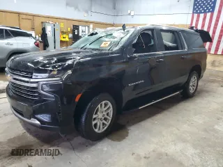 2023 Chevrolet Suburban LT with VIN 1GNSCCKD6PR258019, listed as a Copart auction lot 84458484 with 63,234 mi miles and Clean Title. Bid and sale history available at DreamBid. Image 1.