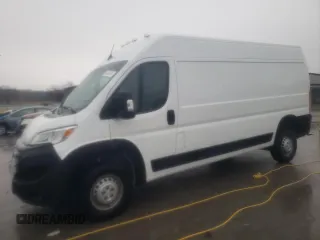 2024 Ram ProMaster Cargo Tradesman with VIN 3C6LRVDG6RE114782, listed as a Copart auction lot 43402665 with 9,610 mi miles and Salvage Title. Bid and sale history available at DreamBid. Image 1.