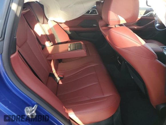2022 BMW 4 Series M440i xDrive с VIN WBA13AW00NFL94612, выставлен на аукционе Copart как лот 76690314 с пробегом Не указан миль и Списание • Salvage title. История ставок и продаж доступна на DreamBid. Изображение 10.