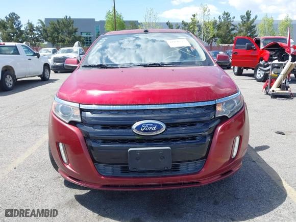 2014 Ford Edge Sport with VIN 2FMDK3AK4EBB00827, listed as a IAAI auction lot 41960737 with 114,808 mi miles. Bid and sale history available at carsss.com. Image 6.