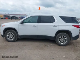 2021 Chevrolet Traverse LS with VIN 1GNERFKW7MJ162246, listed as a IAAI auction lot 39765126 with 76,406 mi miles. Bid and sale history available at carsss.com. Image 14.