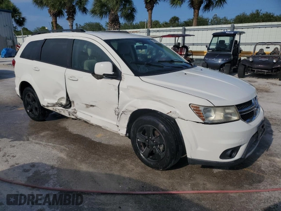 2011 Dodge Journey Mainstreet with VIN 3D4PG1FG7BT527028, listed as a Copart auction lot 53426595 with 140,830 mi miles and Salvage title. Bid and sale history available at DreamBid. Image 4.