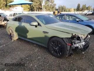 2022 Mercedes-Benz AMG GT 43 z VIN W1K7X5KB9NA048223, wystawiony jako Copart lot #77485974 z przebiegiem 14 457 mil mil oraz Szkoda całkowita • Salvage title. Historia ofert i sprzedaży dostępna na DreamBid. Obrazek 4.