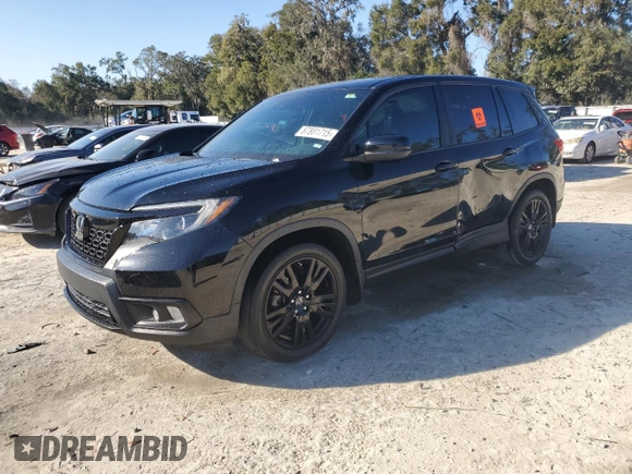 2019 Honda Passport Sport z VIN 5FNYF7H29KB004665, wystawiony jako Copart lot #87881715 z przebiegiem 104 455 mil mil oraz Szkoda całkowita • Salvage title. Historia ofert i sprzedaży dostępna na DreamBid. Obrazek 1.