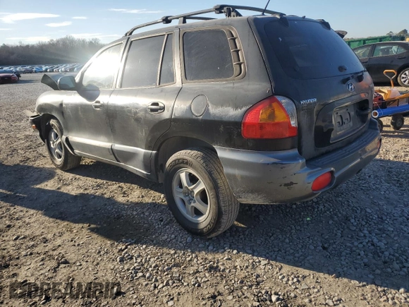 2004 Hyundai Santa Fe GLS with VIN KM8SC13E84U788632, listed as a Copart auction lot 45978345 with 265,433 mi miles and Salvage Title. Bid and sale history available at carsss.com. Image 2.