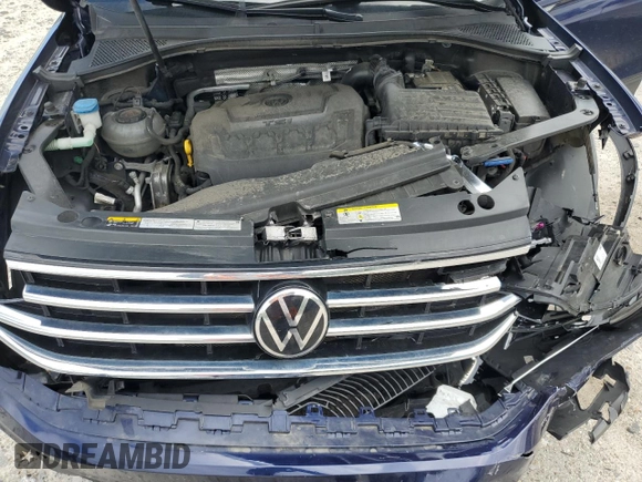 2022 Volkswagen Tiguan SE с VIN 3VV2B7AX3NM141626, выставлен на аукционе Copart как лот 57206285 с пробегом 70 293 миль миль и Списание • Salvage title. История ставок и продаж доступна на DreamBid. Изображение 12.