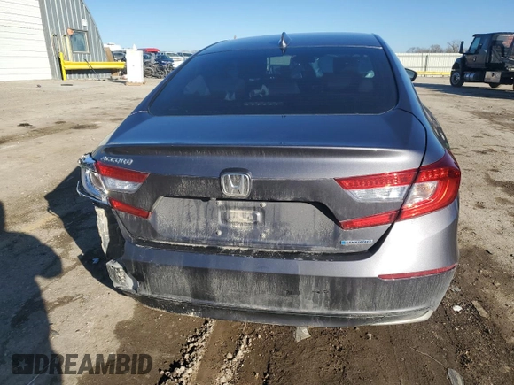 2020 Honda Accord with VIN 1HGCV3F18LA016852, listed as a Copart auction lot 43539645 with 69,699 mi miles and Salvage Title. Bid and sale history available at DreamBid. Image 6.