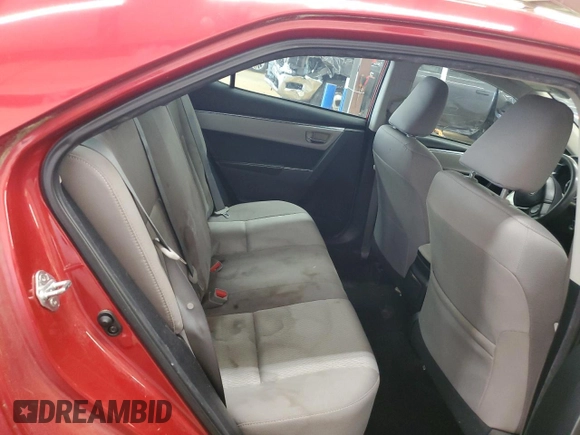 2014 Toyota Corolla L with VIN 2T1BURHE3EC083082, listed as a Copart auction lot 61215125 with 184,393 mi miles and Clean title. Bid and sale history available at DreamBid. Image 10.