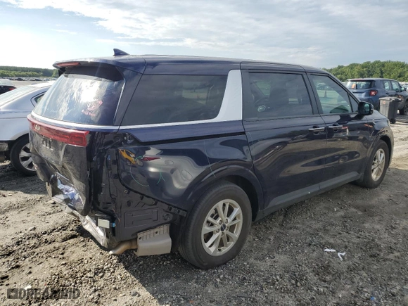 2023 Kia Carnival LX with VIN KNDNB4H31P6235052, listed as a Copart auction lot 65364314 with 29,959 mi miles and Salvage Title. Bid and sale history available at carsss.com. Image 3.