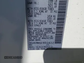 2016 Nissan Pathfinder SL с VIN 5N1AR2MNXGC601612, выставлен на аукционе Copart как лот 46038025 с пробегом 134 647 миль миль и Списание • Salvage title. История ставок и продаж доступна на DreamBid. Изображение 14.