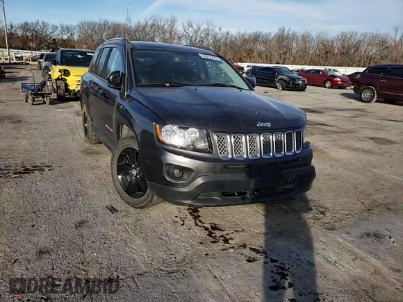 2015 Jeep Compass Latitude with VIN 1C4NJCEB2FD178430, listed as a Copart auction lot 36072293 with 57,652 mi miles. Bid and sale history available at carsss.com. Image 12.