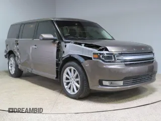2019 Ford Flex Limited with VIN 2FMGK5D88KBA03540, listed as a Copart auction lot 48043985 with 30,719 mi miles and Salvage Title. Bid and sale history available at carsss.com. Image 1.