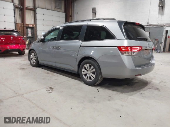 2016 Honda Odyssey EX-L with VIN 5FNRL5H64GB079561, listed as a IAAI auction lot 42176835 with 83,248 mi miles and . Bid and sale history available at carsss.com. Image 3.