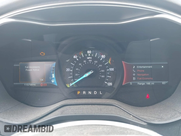2020 Ford Fusion SE z VIN 3FA6P0LU7LR170922, wystawiony jako IAAI lot #42121025 z przebiegiem 115 799 mil mil oraz . Historia ofert i sprzedaży dostępna na DreamBid. Obrazek 7.