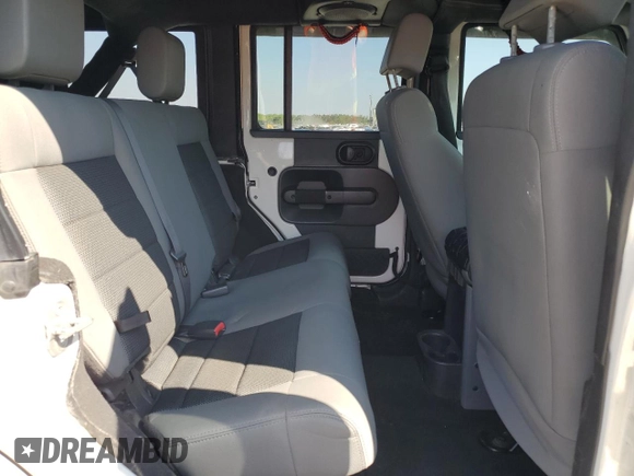 2008 Jeep Wrangler Unlimited X with VIN 1J4GB39128L576571, listed as a Copart auction lot 52706105 with 197,655 mi miles and Clean Title. Bid and sale history available at DreamBid. Image 11.