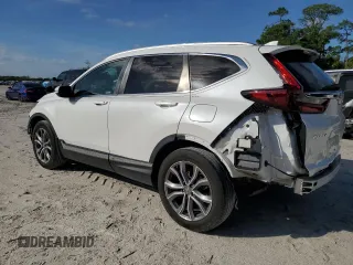 2021 Honda CR-V Touring with VIN 5J6RW1H95ML001979, listed as a Copart auction lot 45148675 with 35,838 mi miles and Salvage Title. Bid and sale history available at carsss.com. Image 2.