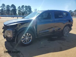 2020 Hyundai Santa Fe SE with VIN 5NMS2CADXLH215380, listed as a Copart auction lot 45696615 with 73,046 mi miles and Salvage Title. Bid and sale history available at carsss.com. Image 1.