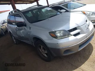 2003 Mitsubishi Outlander LS z VIN JA4LX31G63U061530, wystawiony jako IAAI lot #42367298 z przebiegiem 198 887 mil mil oraz . Historia ofert i sprzedaży dostępna na DreamBid. Obrazek 1.