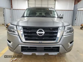 2022 Nissan Armada SL with VIN JN8AY2BD0N9676139, listed as a Copart auction lot 88041085 with 19,447 mi miles and Salvage Title. Bid and sale history available at carsss.com. Image 5.
